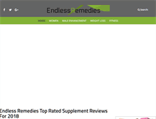 Tablet Screenshot of endlessremedies.com